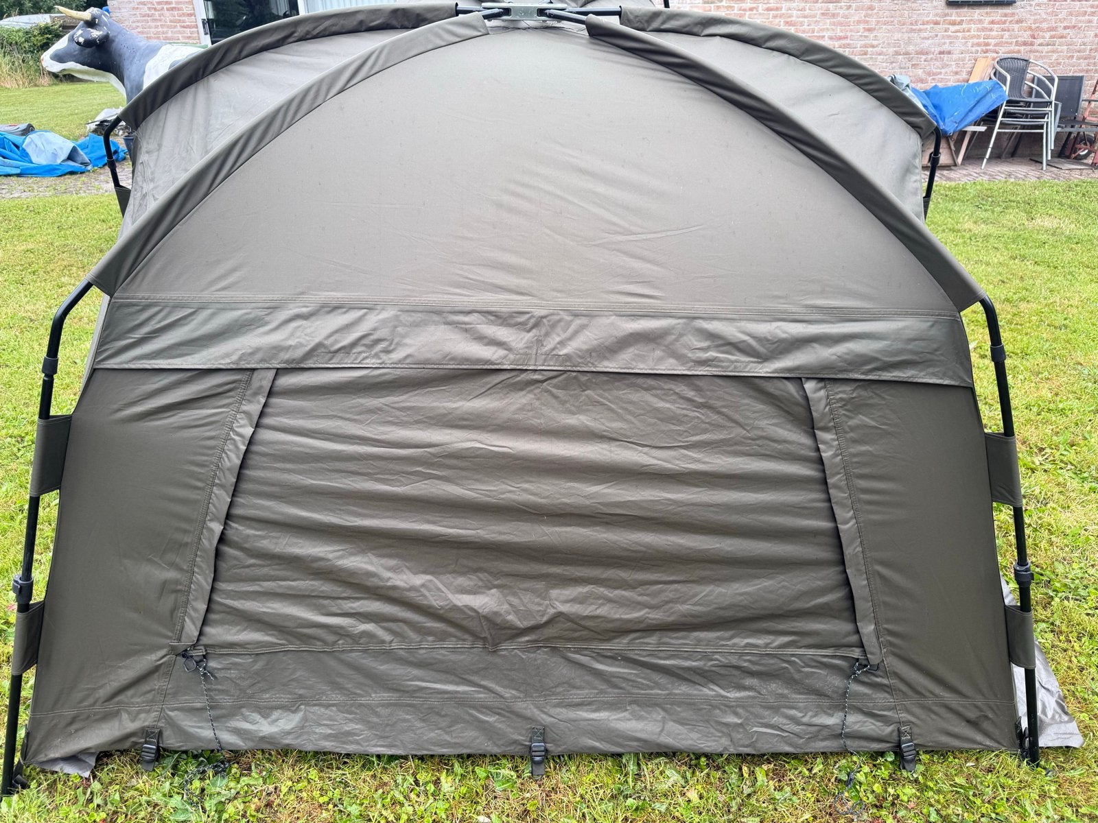 Solar Bivvy / shelter met voor deur en grondzeil, Caravans en Kamperen, Tenten, Ophalen, Gebruikt