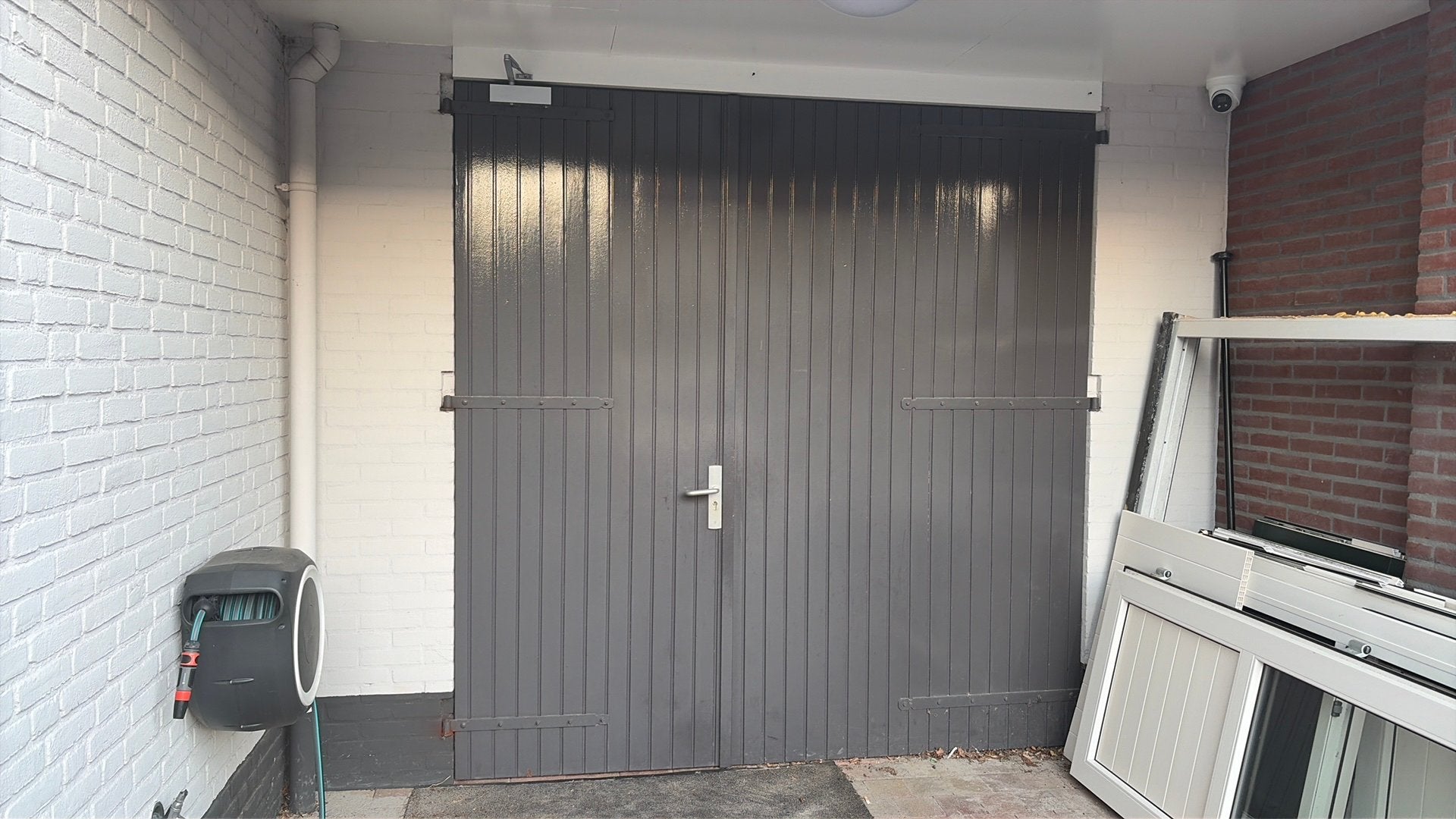 Garage deuren, Ophalen, Gebruikt, Garagedeur, Hout
