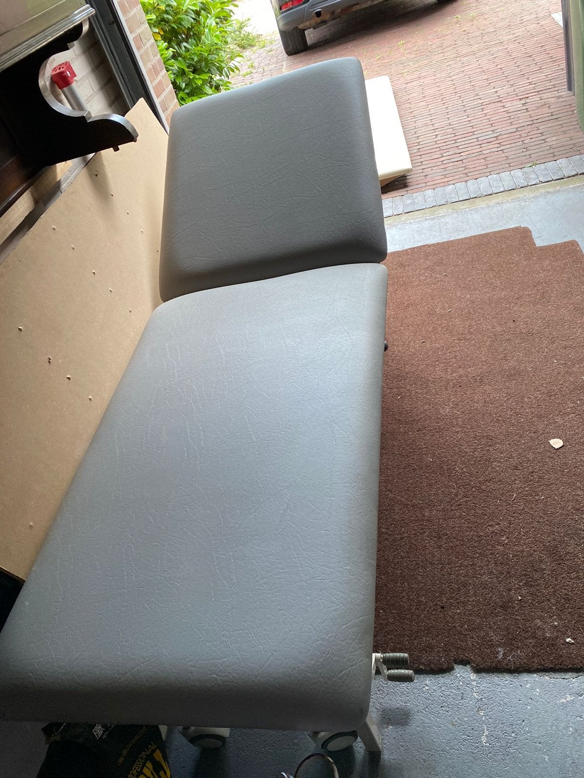 Hydraulische Behandeltafel / Massagetafel, Ophalen, Gebruikt