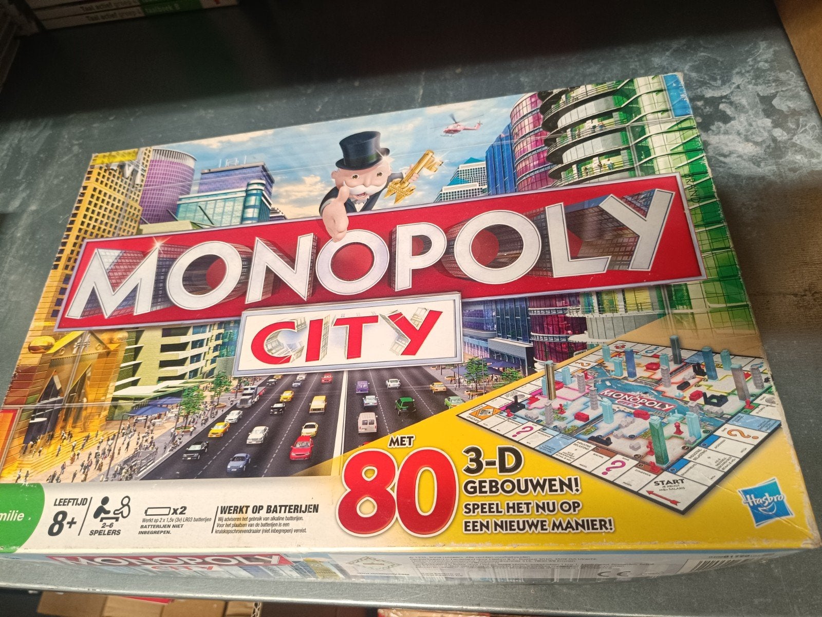 Monopoly city compleet, Hobby en Vrije tijd, Gezelschapsspellen | Bordspellen, Gebruikt, Ophalen of Verzenden