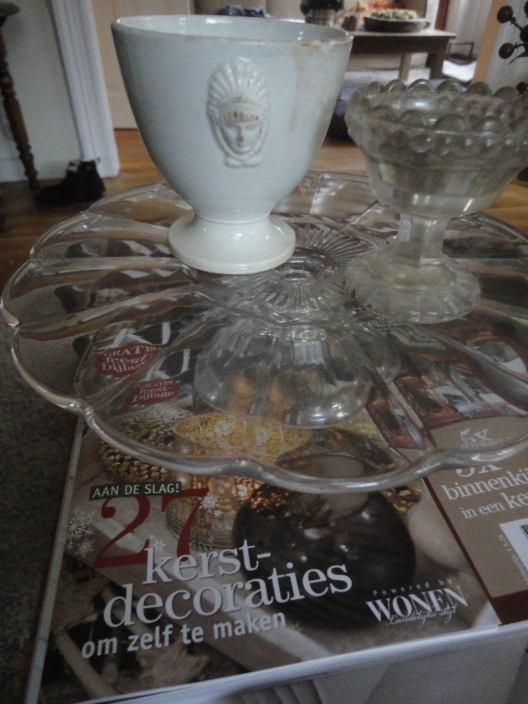 prachtige antieke PLATEAUSCHAAL, Ophalen of Verzenden