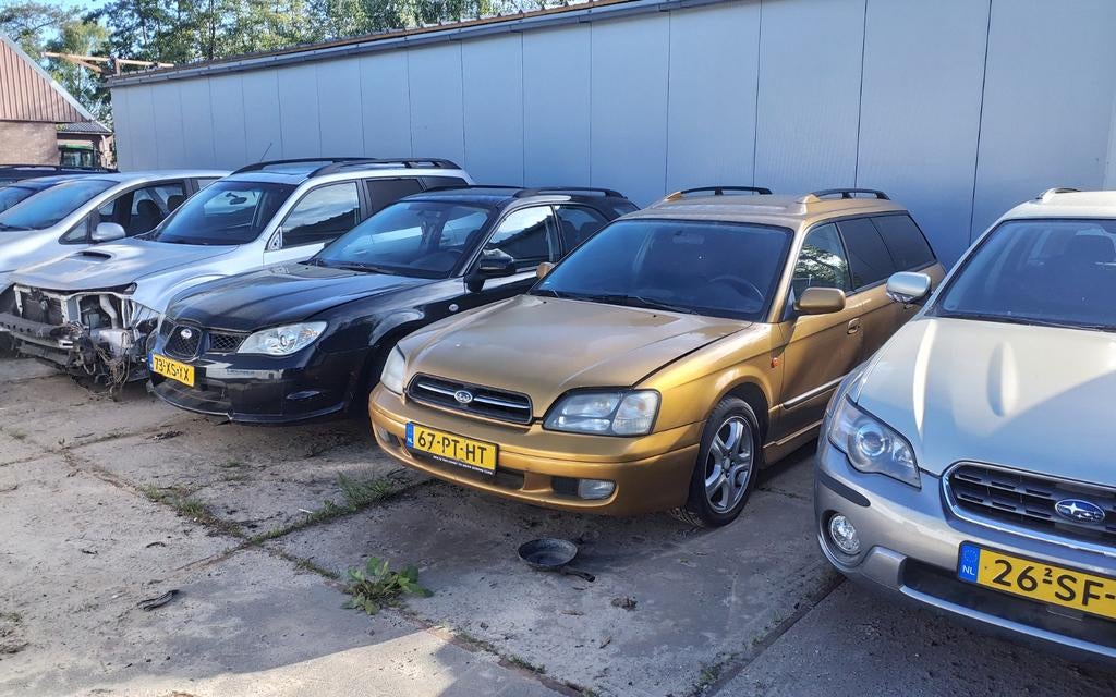 Subaru legacy 3e generatie 02 goud geel kleurnummer 82h demo, Ophalen, Subaru
