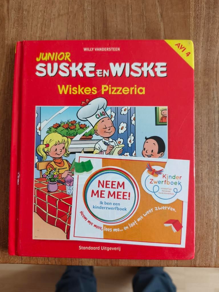 Junior Suske en Wiske - Wiskes Pizzeria, Ophalen of Verzenden