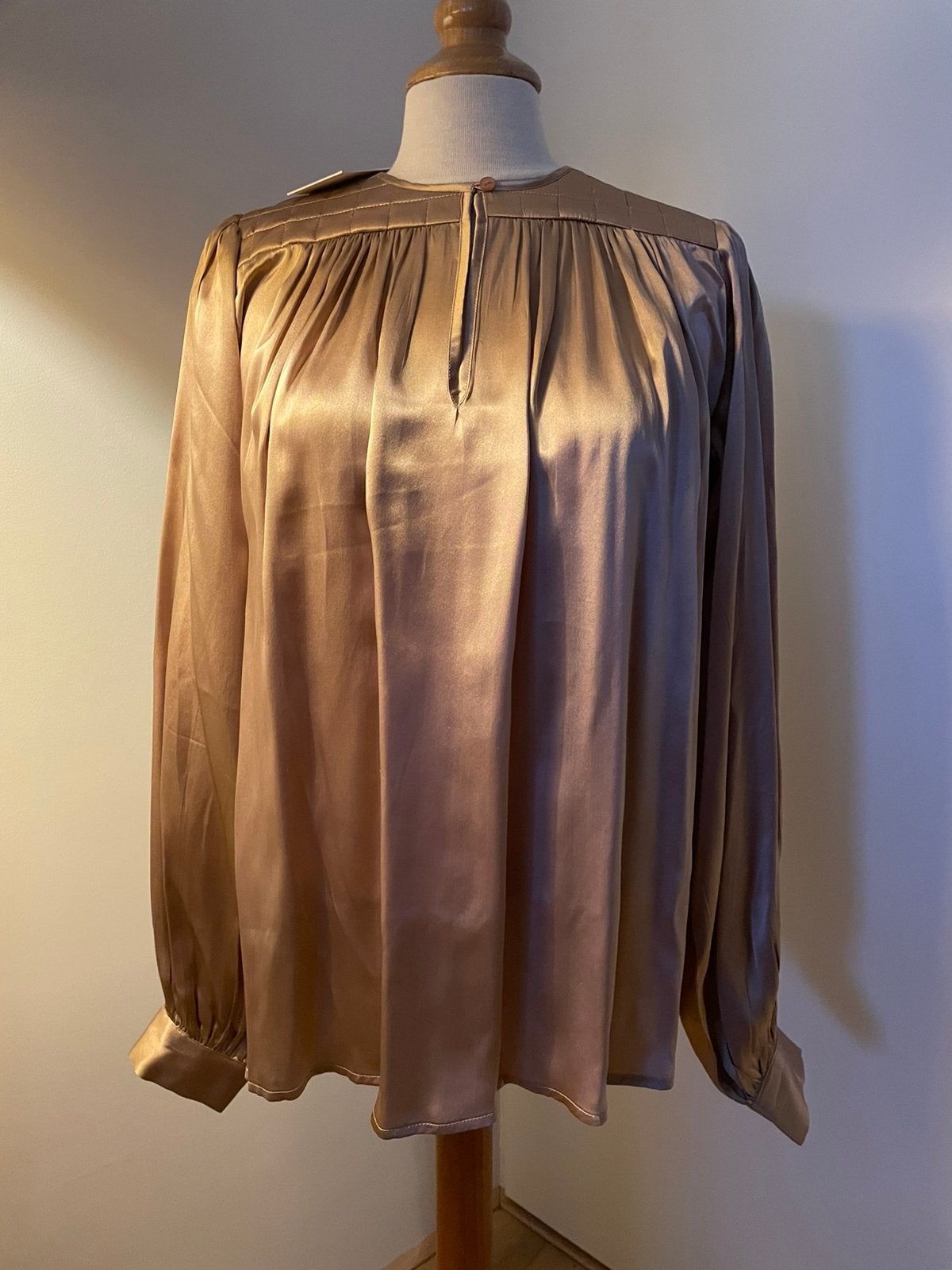 Est Seven prachtige zijden blouse m 36/38 nieuw was 240 eur, Kleding | Dames, Verzenden, Nieuw, Maat 36 (S), Roze