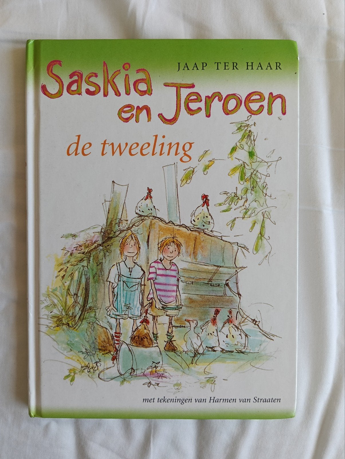 Saskia en Jeroen de tweeling - Jaap ter Haar, Ophalen of Verzenden, Zo goed als nieuw, Fictie algemeen