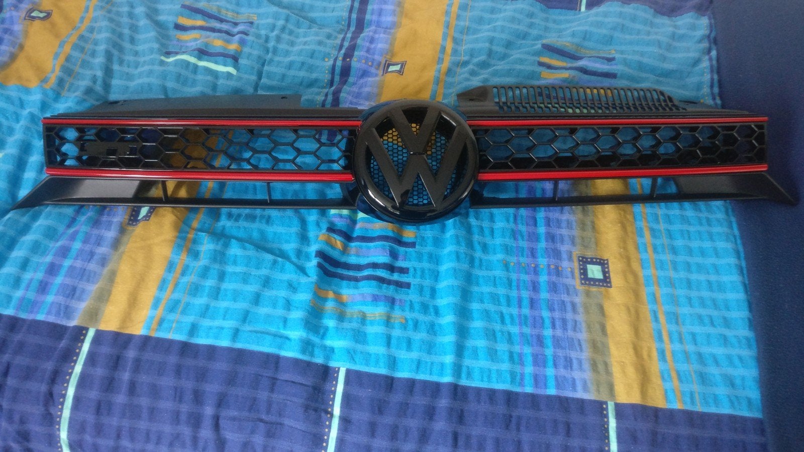 VW Golf GTI Grille met Rood Accent, Ophalen of Verzenden
