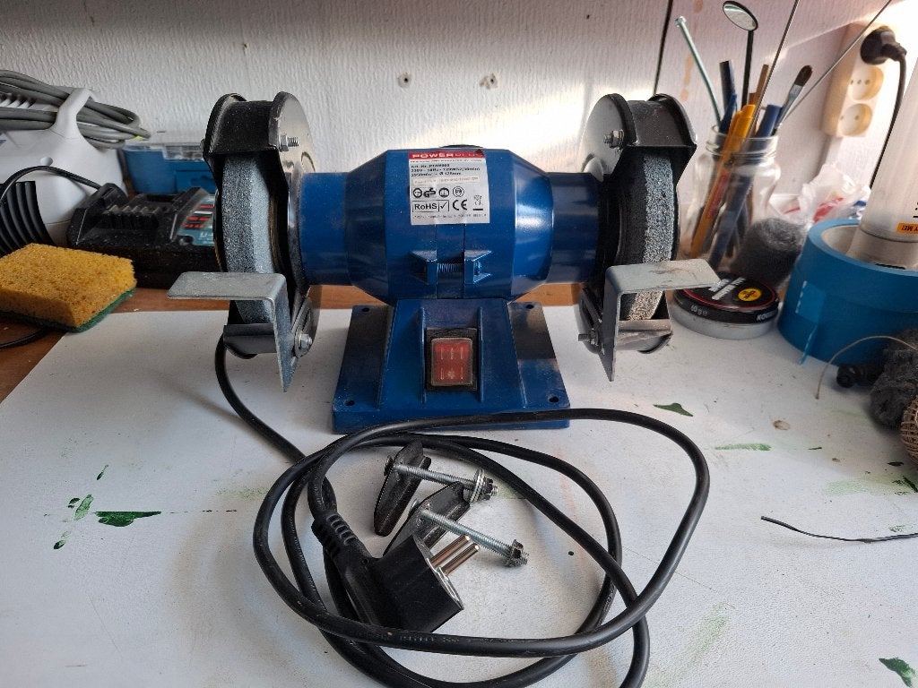 werkbankslijpmachine, Doe-het-zelf en Verbouw, Gereedschap | Slijpmachines, Ophalen of Verzenden, Gebruikt, Minder dan 700 watt