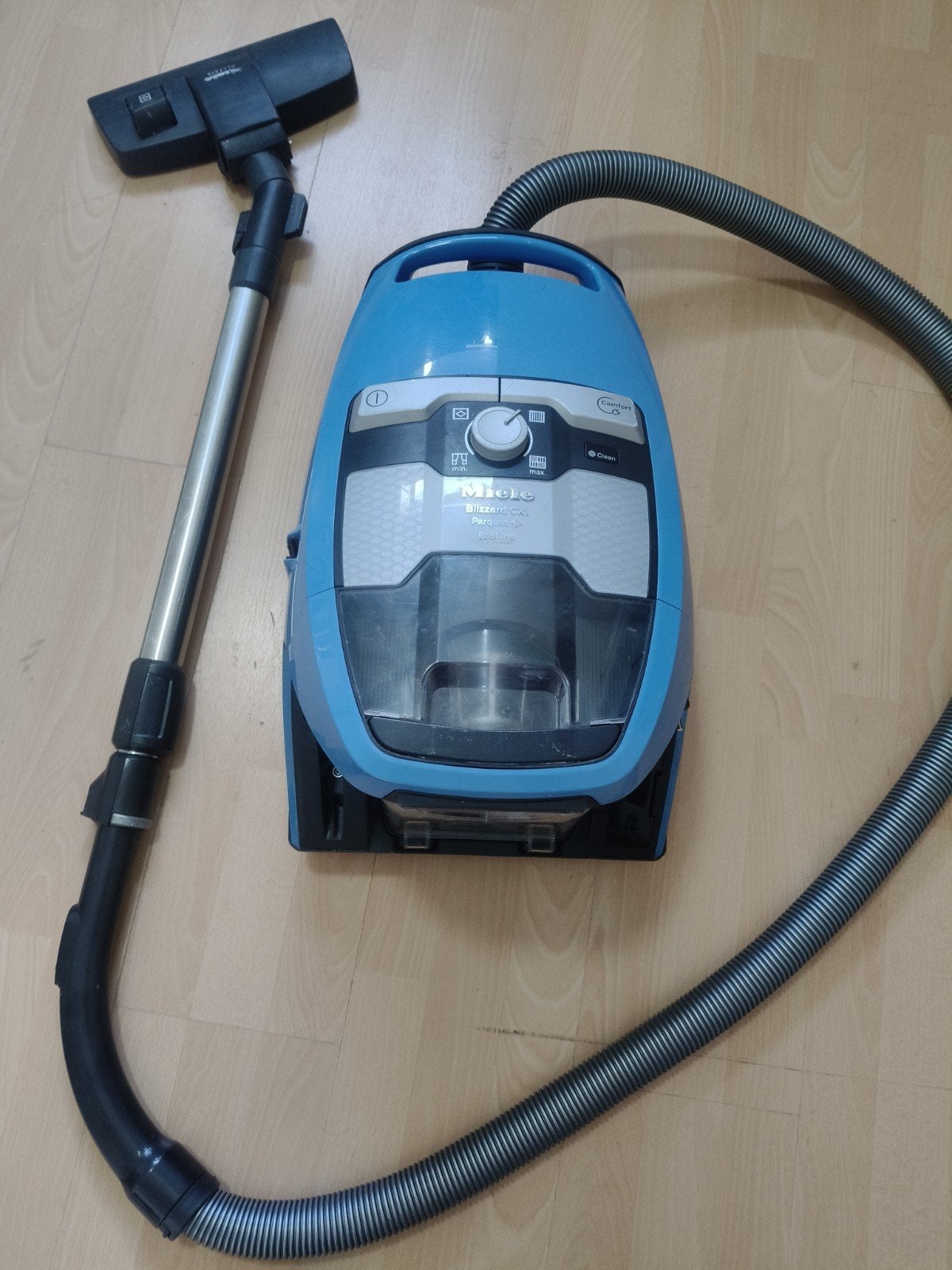 Miele Blizzard CX1 Parquet Ecoline Stofzuiger, Gebruikt, Ophalen of Verzenden, Miele, Minder dan 1200 watt