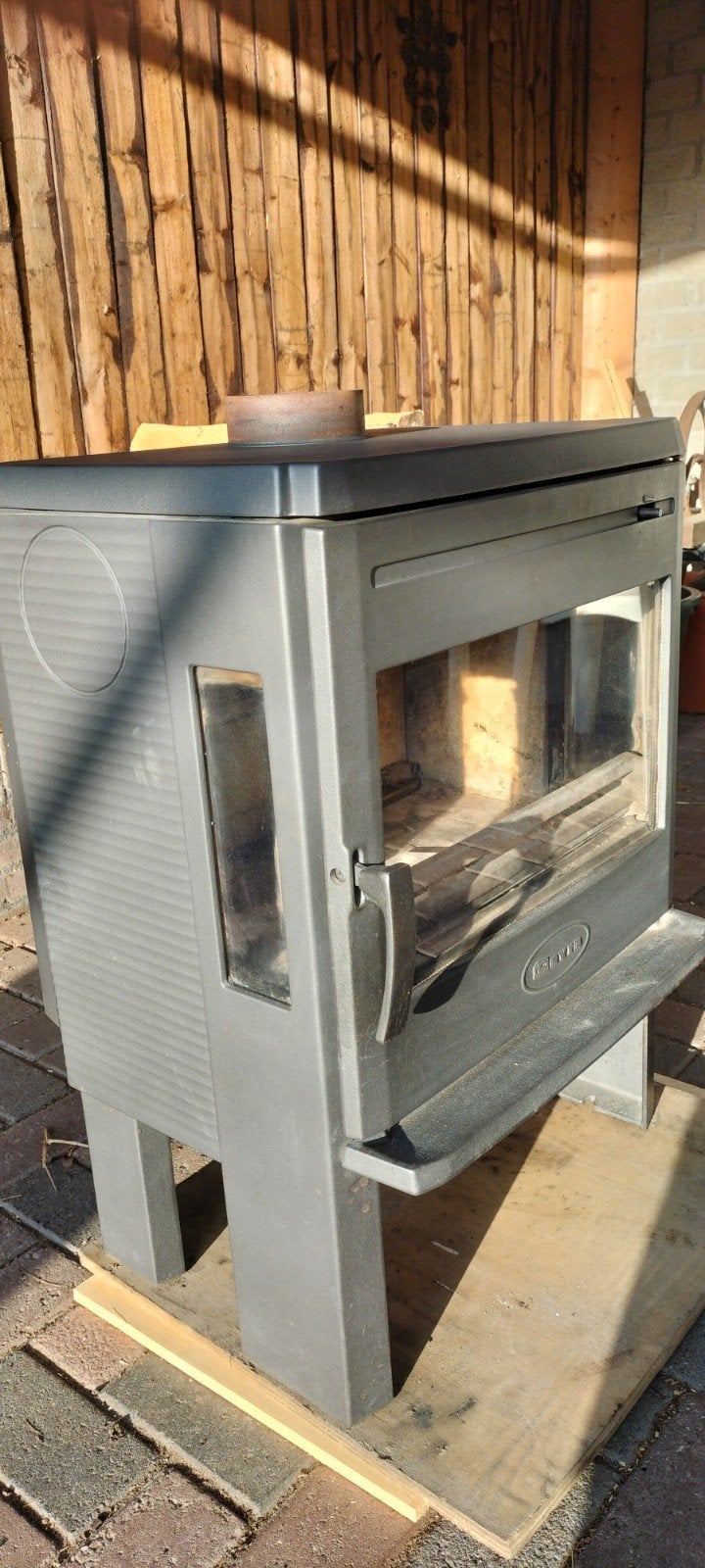 Dovre houtkachel, Huis en Inrichting, Ophalen, Gebruikt, Hout, Houtkachel