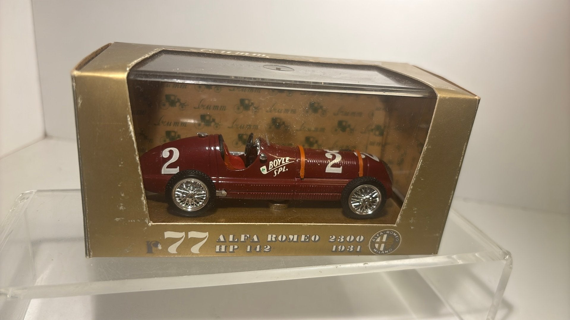 Alfa roneo 2300 1931 brumm 1.43, Overige merken, Auto, Ophalen of Verzenden, A