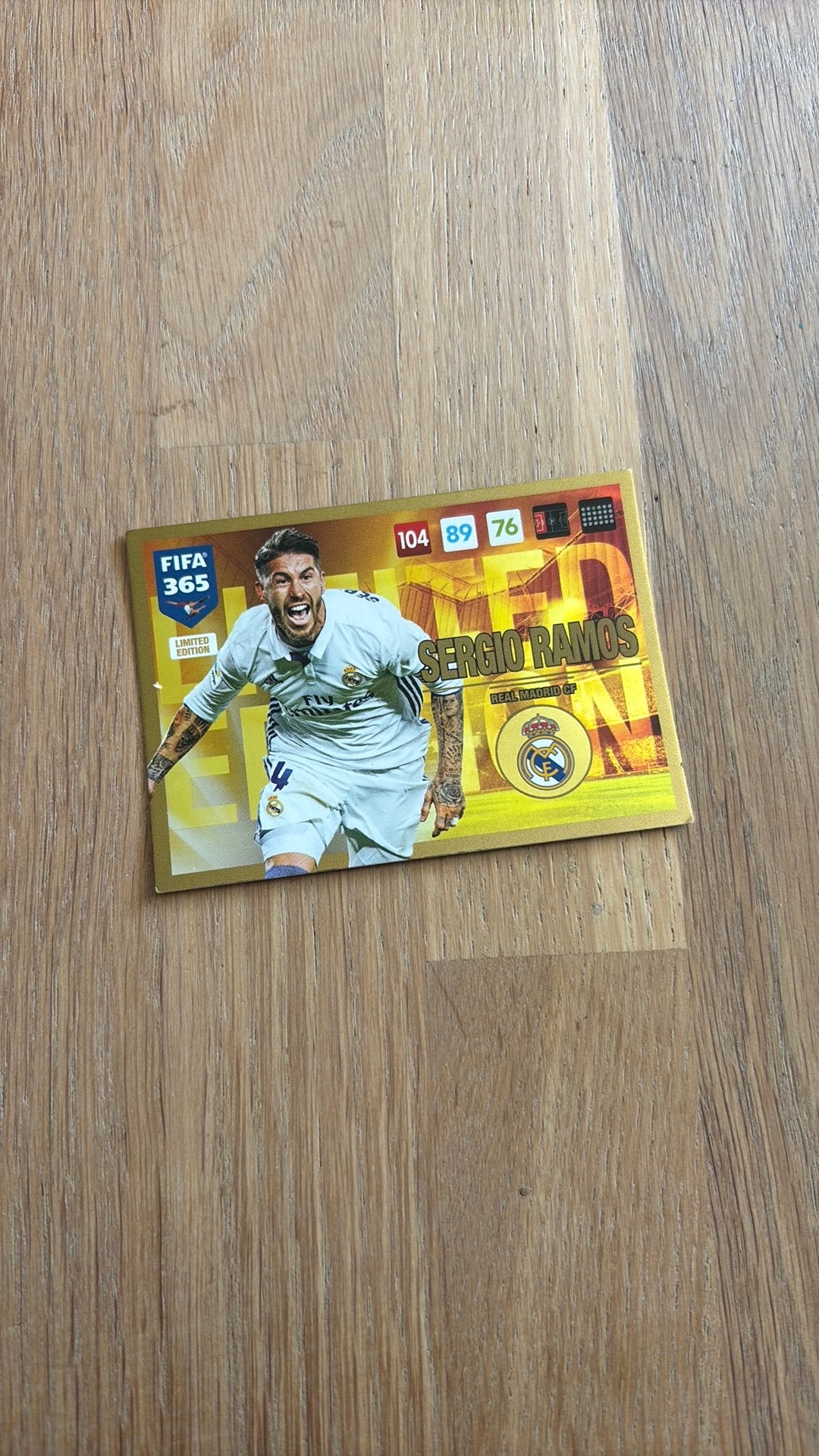 Ramos limeted edition kaart, Ophalen of Verzenden, Zo goed als nieuw, Plaatje