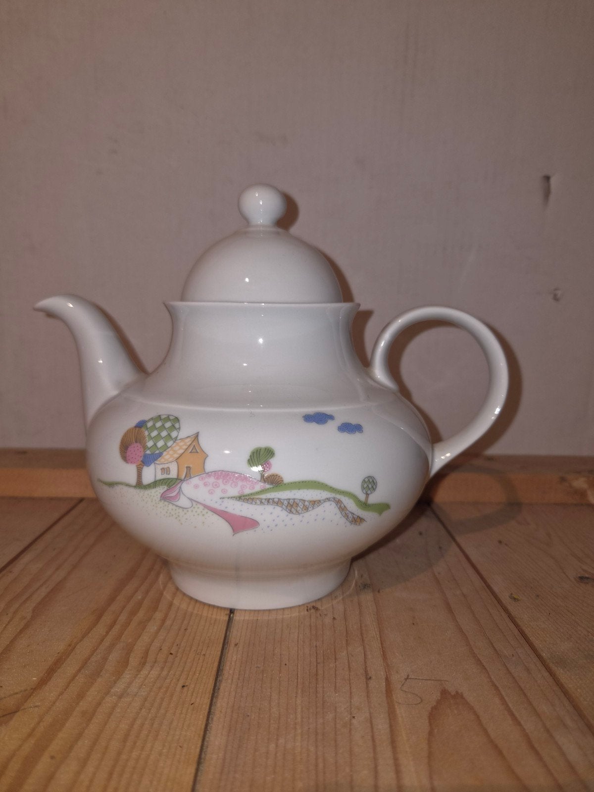 Vintage Ilmenau theepot, DDR, 20 cm hoog, prima staat, Ophalen of Verzenden