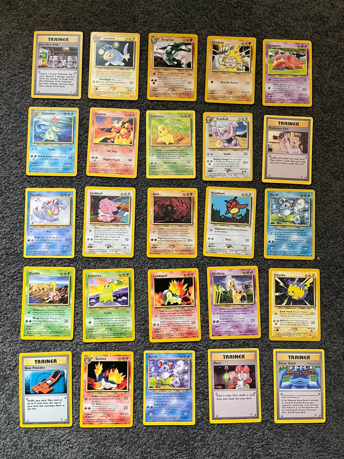 Neo Genesis kaarten (25 stuks), Ophalen of Verzenden, Zo goed als nieuw, Meerdere kaarten