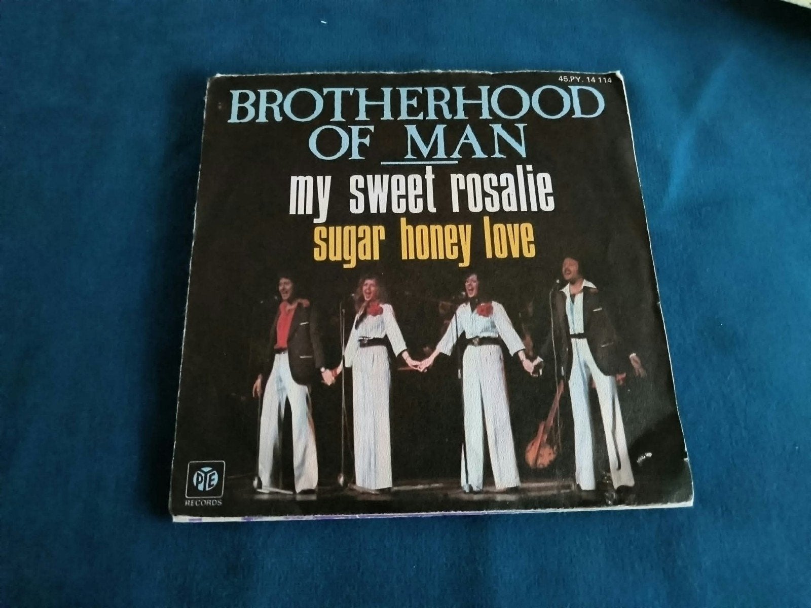 Brotherhood of Man - My Sweet Rosalie / Sugar Honey Love, Gebruikt, Originele persing, 7 inch, Ophalen of Verzenden