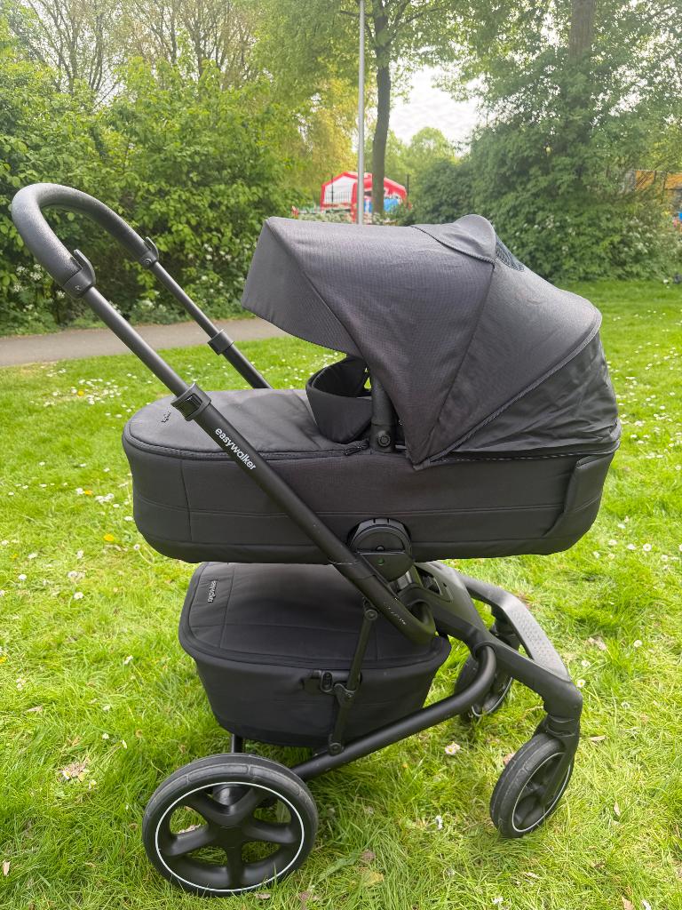 Easywalker Jimmey kinderwagen compleet, Zo goed als nieuw, Combiwagen, Verstelbare duwstang, Ophalen