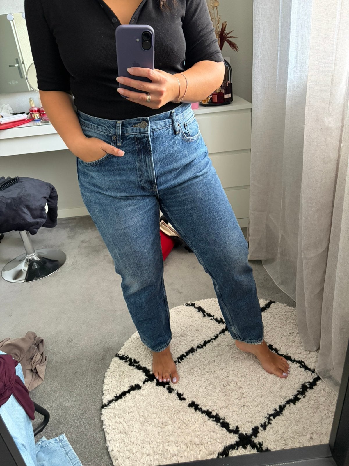 Zara jeans, Verzenden, Zo goed als nieuw, Blauw, W33 - W36 (confectie 42/44)