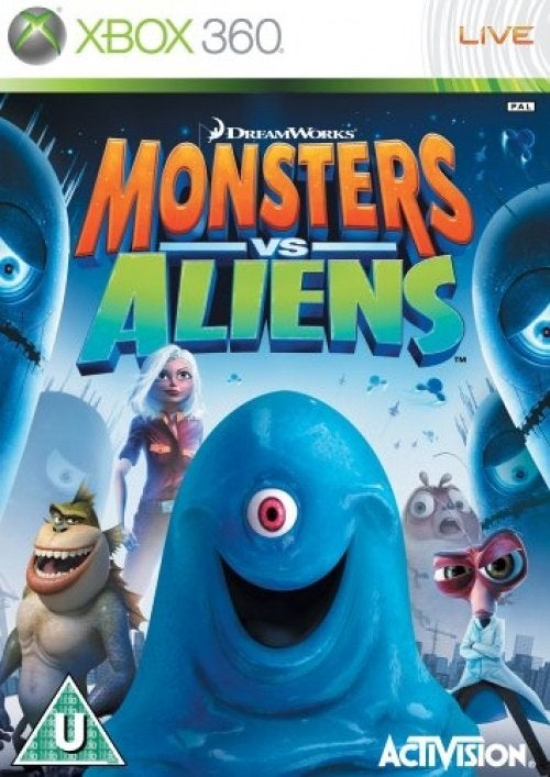 Monsters vs. Aliens Xbox 360 €5,99 | GameshopX nl, Avontuur en Actie, 2 spelers, Ophalen of Verzenden, Zo goed als nieuw
