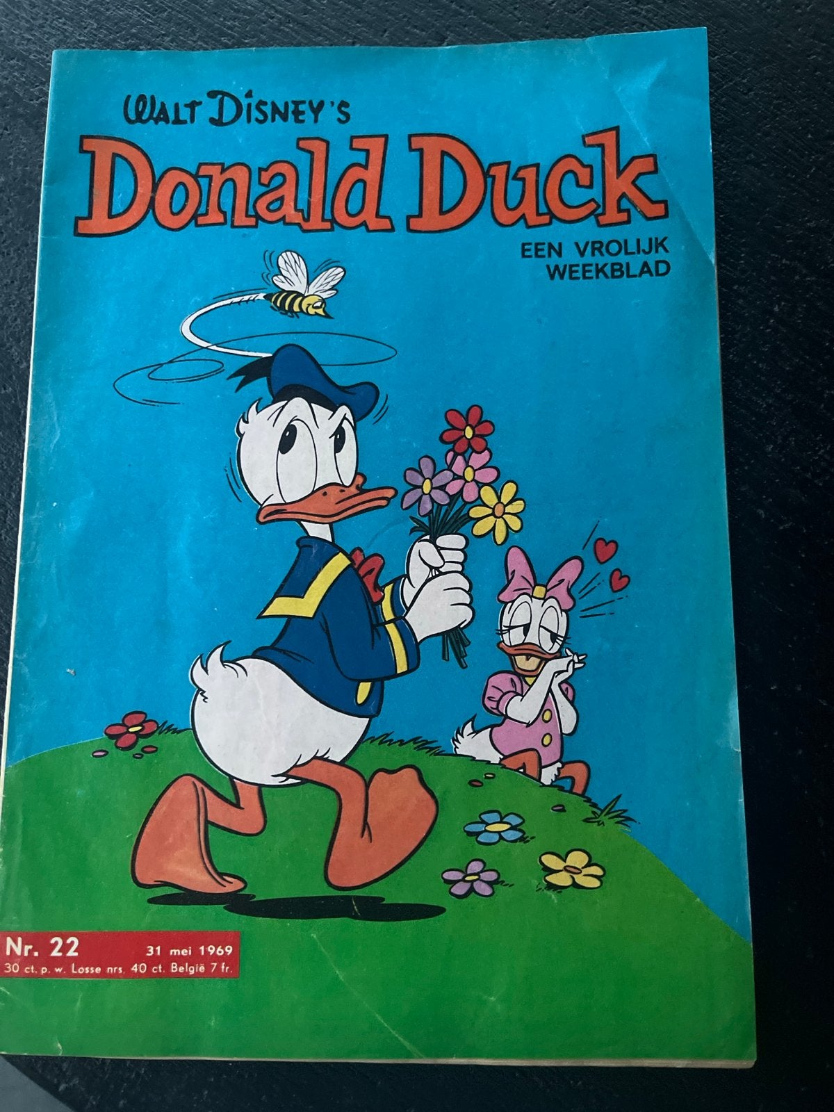 Walt Disney's Donald Duck Weekblad Nr. 22 - 31 mei 1969, Eén stripboek, Ophalen of Verzenden, Gelezen
