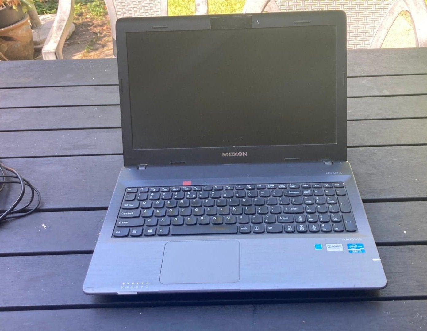Laptop Medion zonder hdd met prima accu en oplader, Ophalen, Zo goed als nieuw, 15 inch, 2 tot 3 Ghz