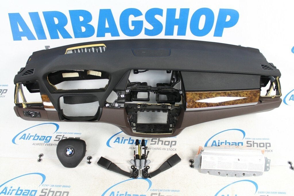 Airbag set - Dashboard bruin head up BMW X5 X6 E70 E71 (2006