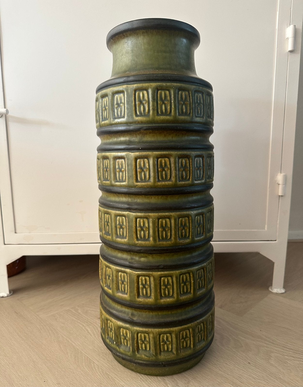 Vintage vloervaas West Germany 268-51, Antiek en Kunst, Ophalen of Verzenden