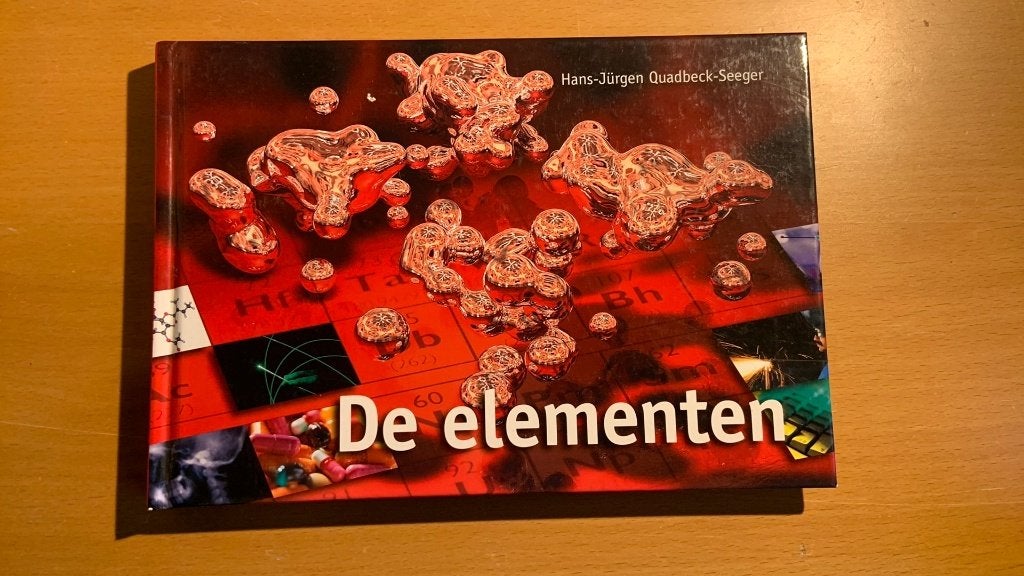 De elementen - Hans-Jürgen Quadbeck-Seeger, Ophalen of Verzenden, Natuurwetenschap