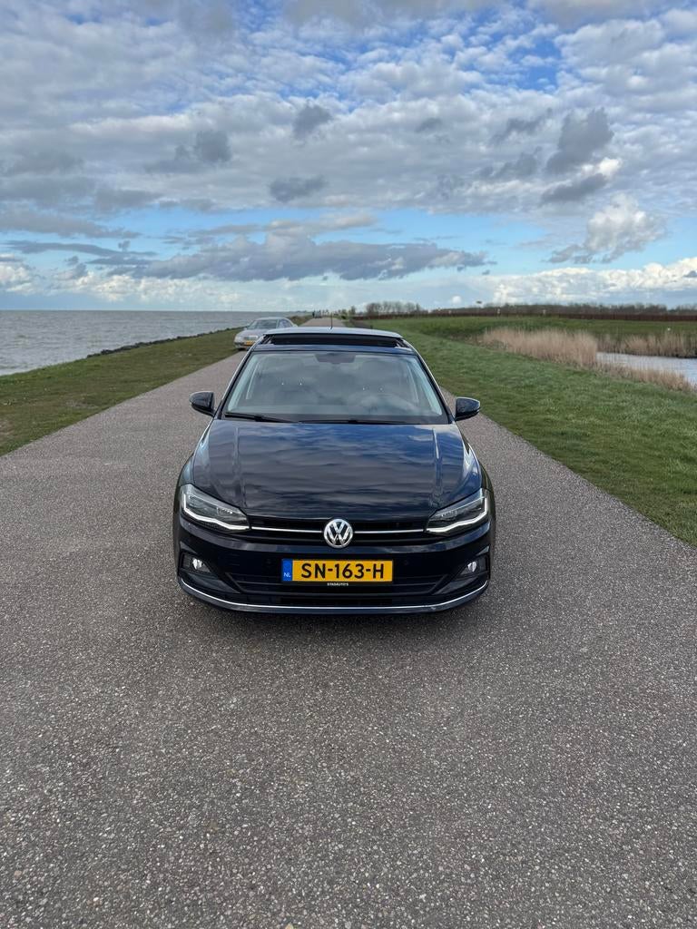 Volkswagen Polo 1.0 TSI 115pk 7-DSG 2018 Zwart, Auto's, Origineel Nederlands, 115 pk, Particulier, 3 cilinders