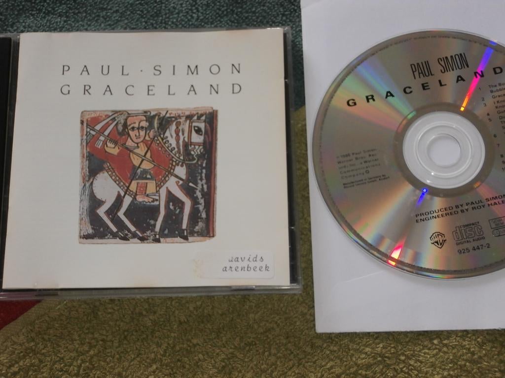 CD - Paul Simon - Graceland., Cd's en Dvd's, Ophalen of Verzenden, Zo goed als nieuw