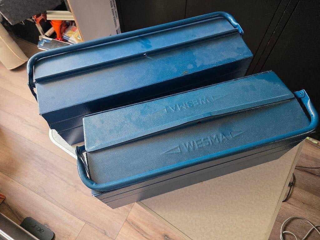 2 Metalen Gereedschapskisten – z.g.a.n., Ophalen, Nieuw