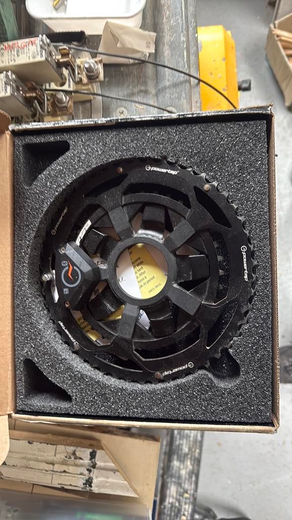 Powertap C1 vermogensmeter 110bcd 50/36 dubbelzijdig, Sport en Fitness, Wielrennen, Zo goed als nieuw, Overige typen, Ophalen of Verzenden