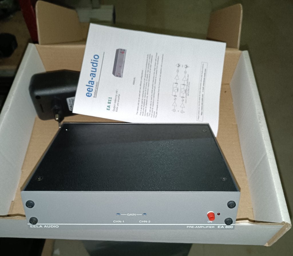 Eela audio RIAA EA 811 preamp NIEUW, Ophalen of Verzenden, Nieuw, Audio