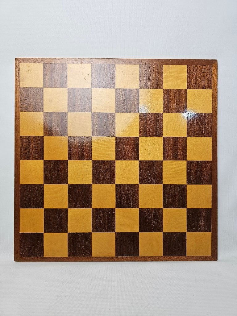 # Schaakbord / Dambord - 42.5 x 42.5 cm, Ophalen of Verzenden, Gebruikt