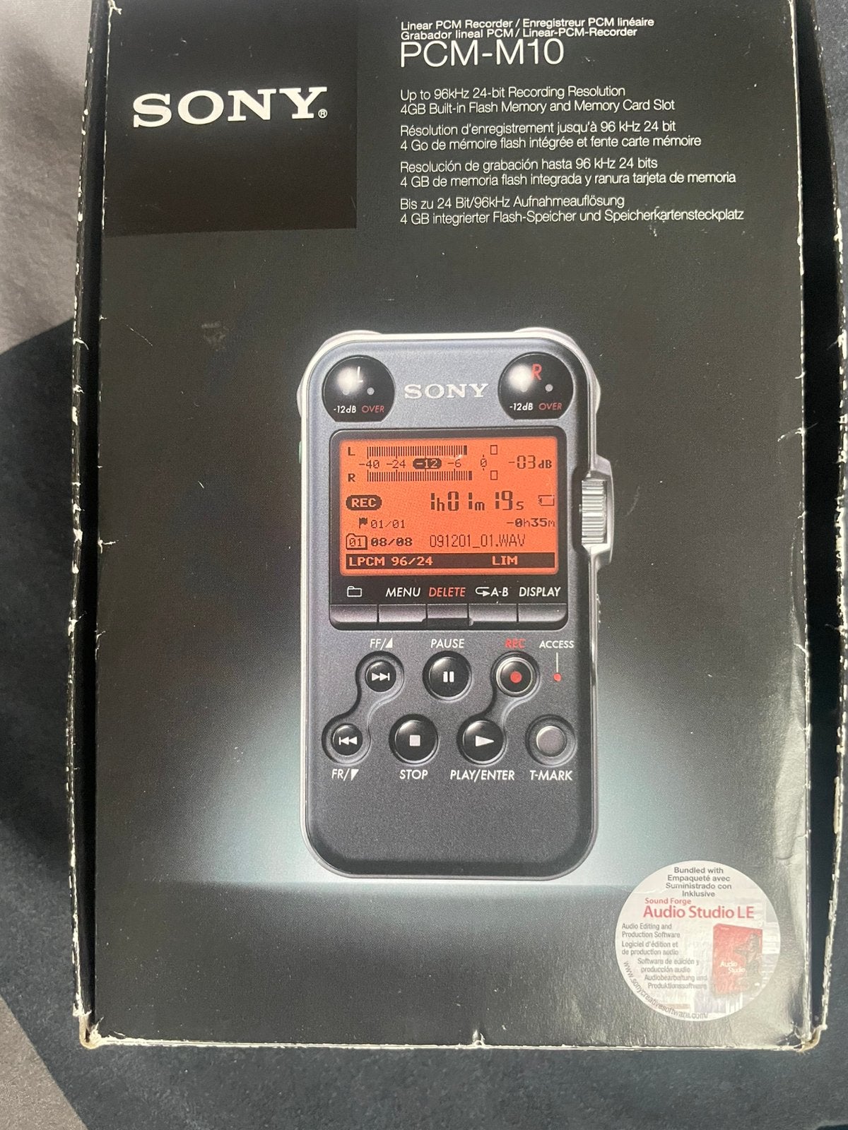 SONY PCM-M10, Ophalen, Gebruikt, Audio