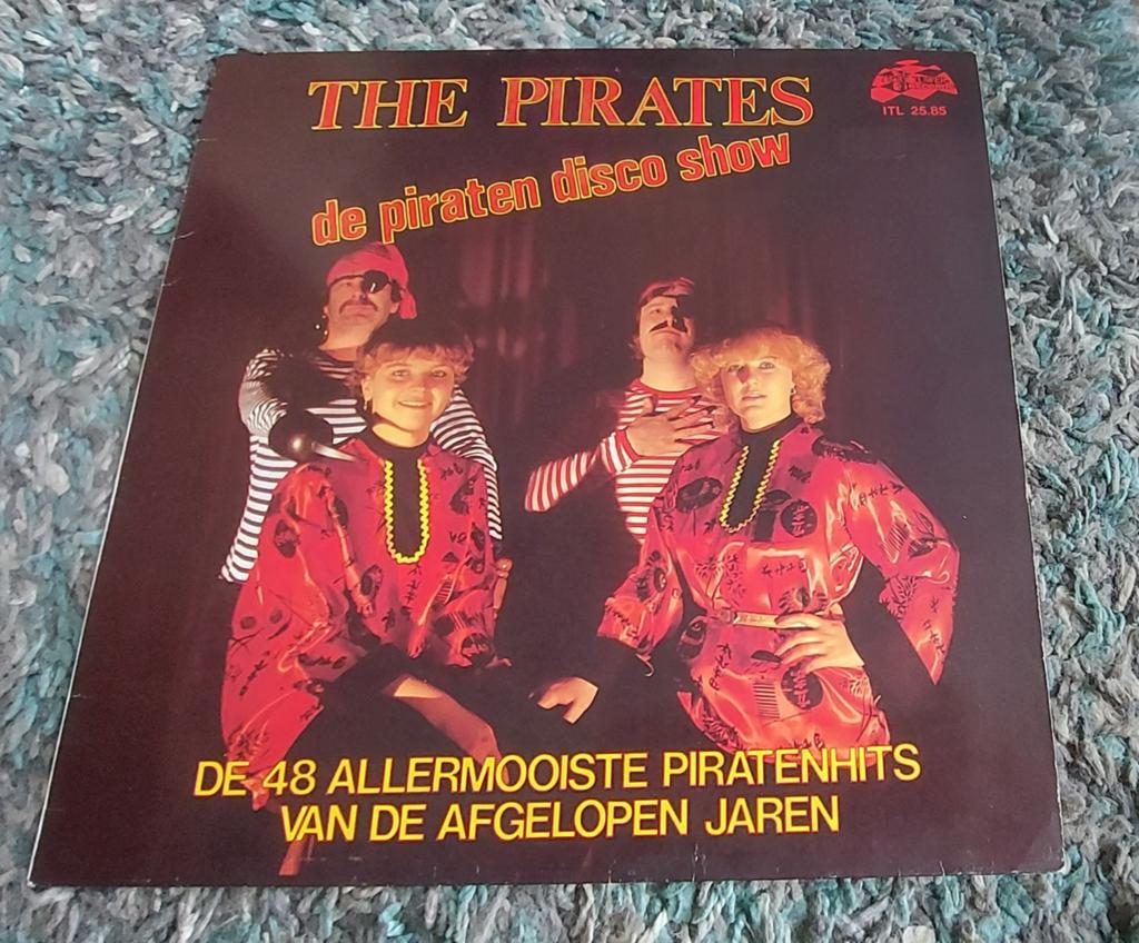 Topper piratenhits LP van The Pirates. De piraten disco show, Ophalen of Verzenden, Gebruikt, 12 inch, Levenslied of Smartlap