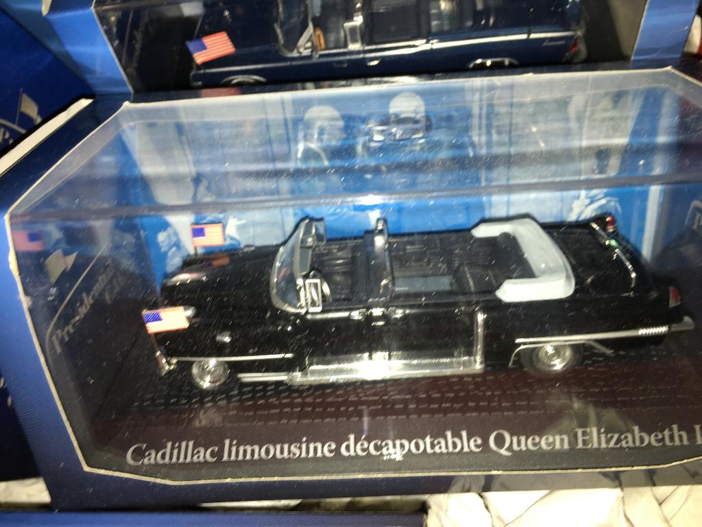 Cadillac limousine decapotable Queen Elizabeth ll Atlas 1:43, Ophalen of Verzenden, Nieuw, Auto, Overige merken