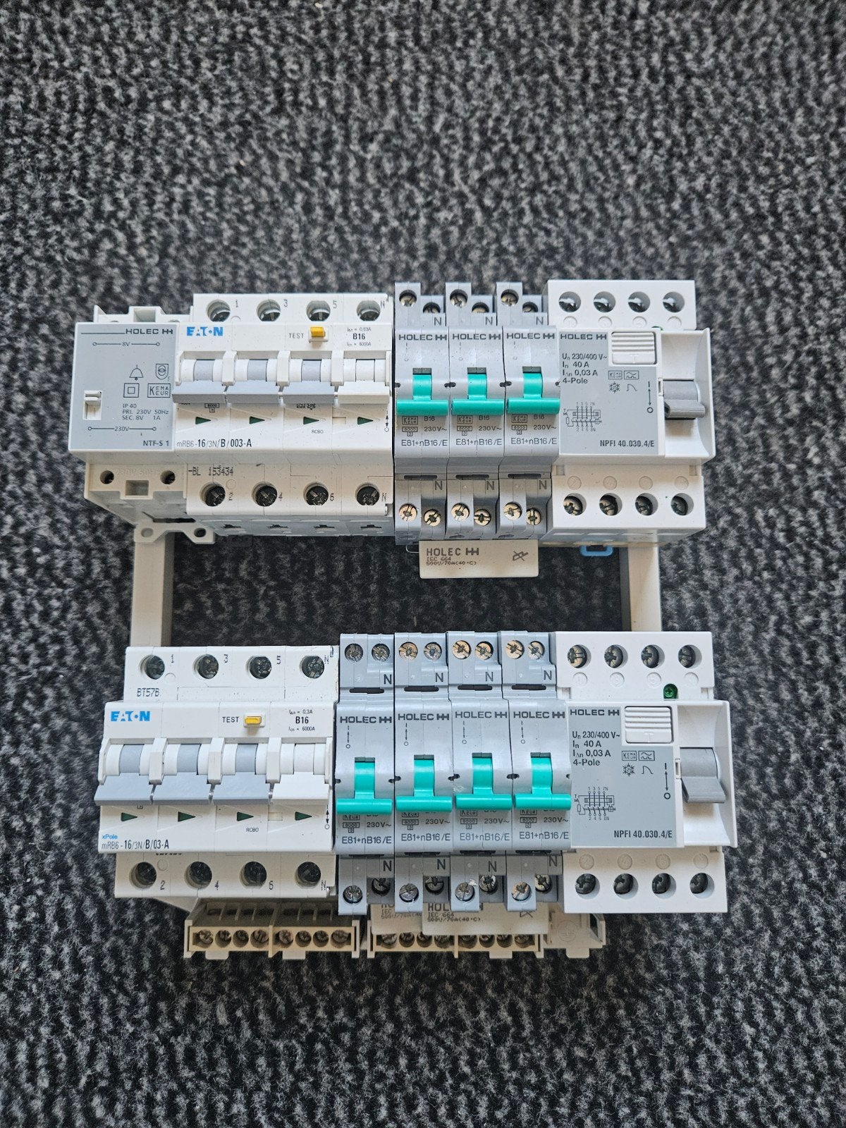 Eaton Holec H4 Aardlekautomaat en Installatieautomaten, Ophalen, Gebruikt, Eaton, Aardlekautomaat