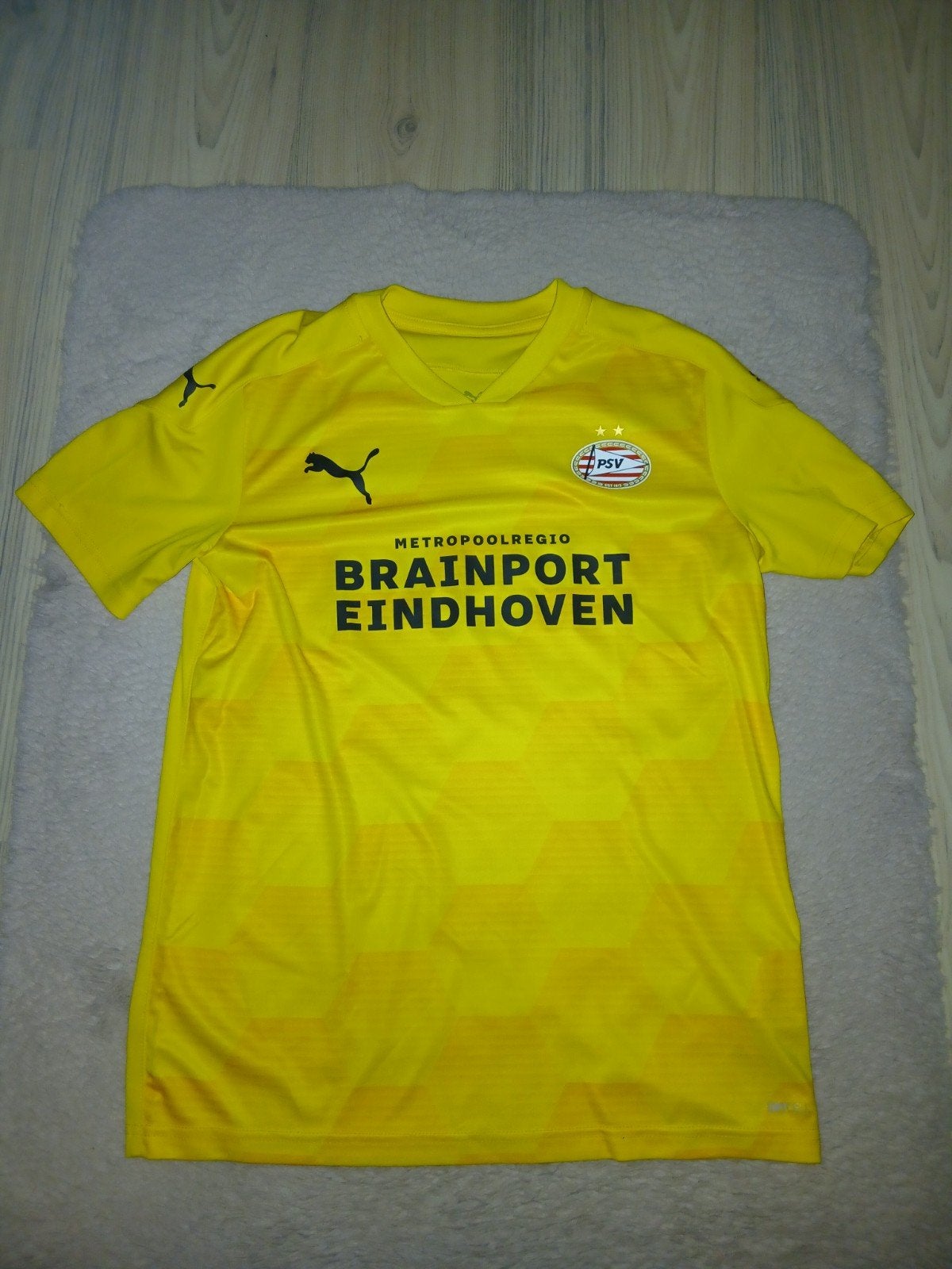 PSV geel keepersshirt, Jongen of Meisje, Puma, Sport- of Zwemkleding, Ophalen of Verzenden