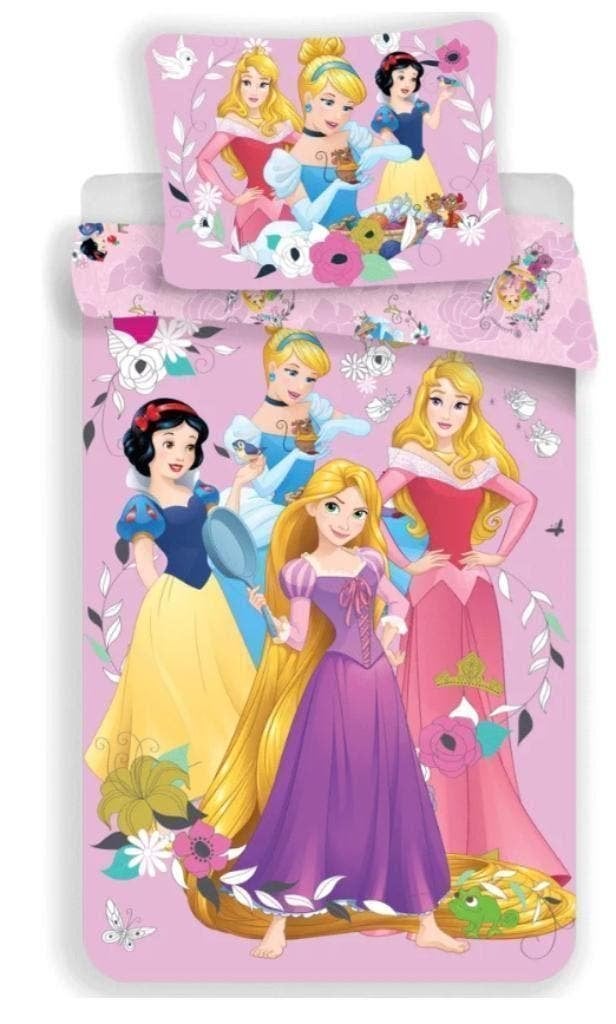 Disney Princess Dekbedovertrek 140 x 200 - Katoen, Meisje, Nieuw, Wasbaar, Ophalen of Verzenden