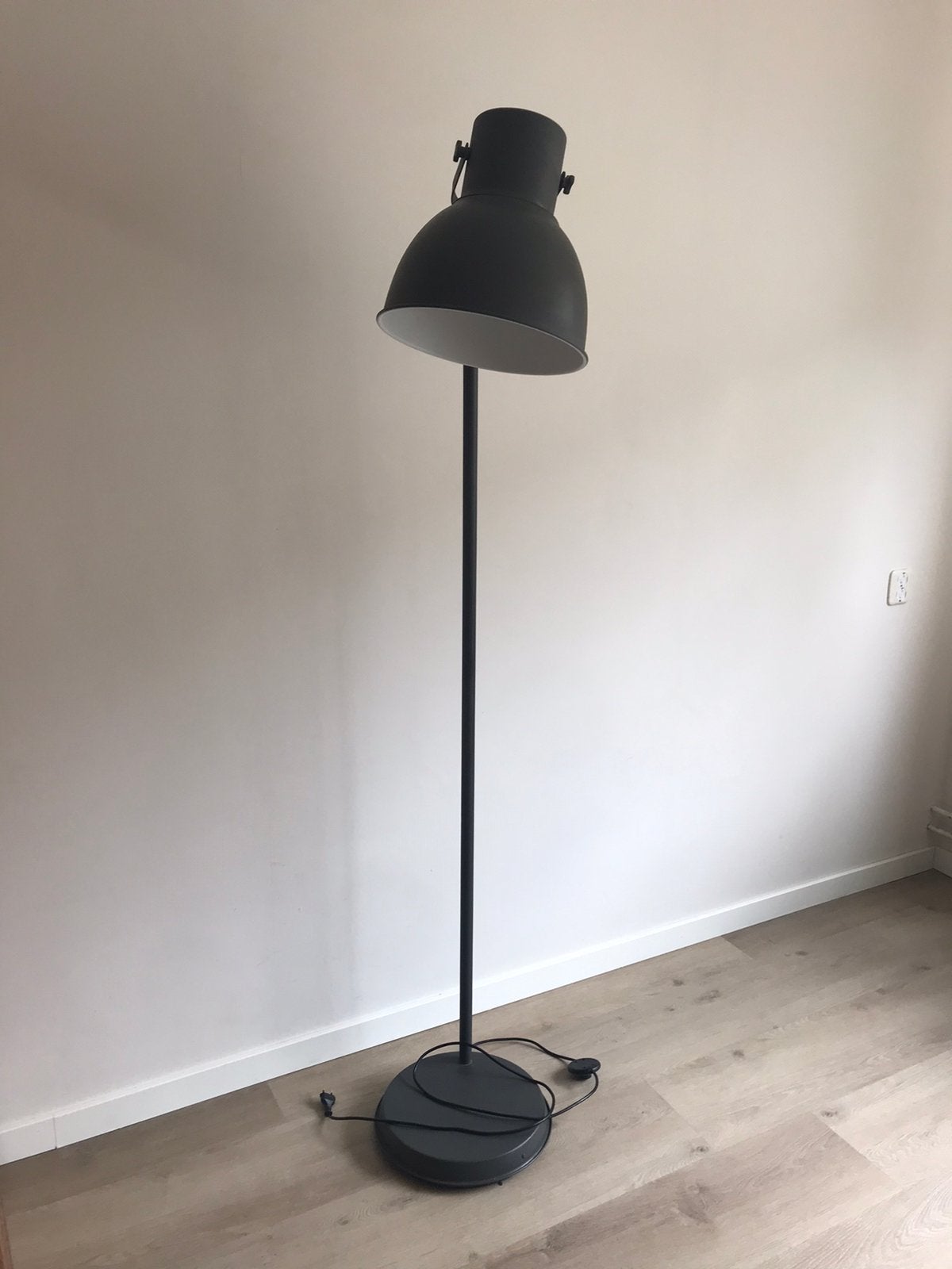 Lamp Ikea industriële style, Ophalen of Verzenden, Gebruikt, Industrieel, 150 tot 200 cm