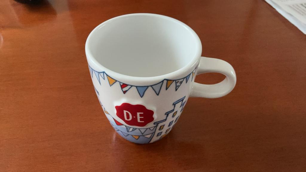 D.E senseocups, Ophalen of Verzenden, Zo goed als nieuw, Glas, Overige stijlen