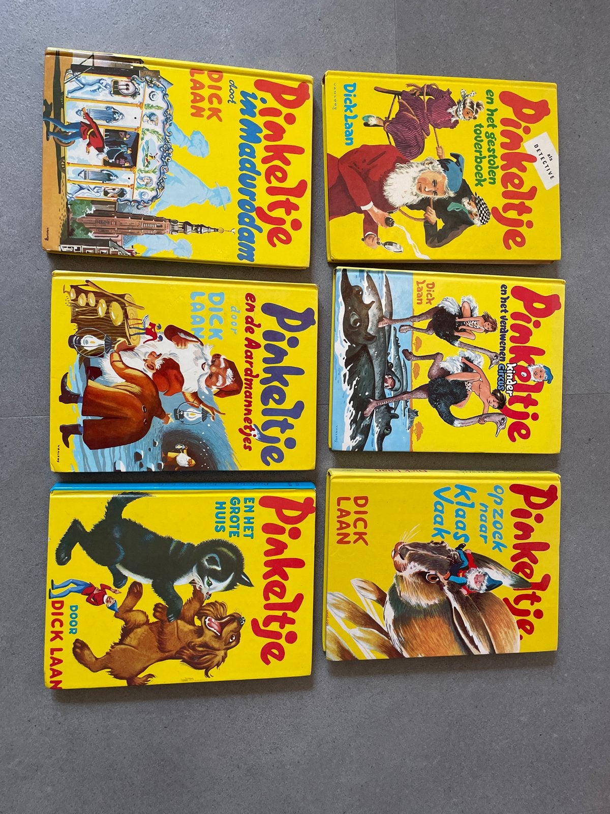 Pinkeltje boekenreeks van Dick Laan (6 delen), Boeken, Ophalen of Verzenden, Gelezen, Fictie algemeen