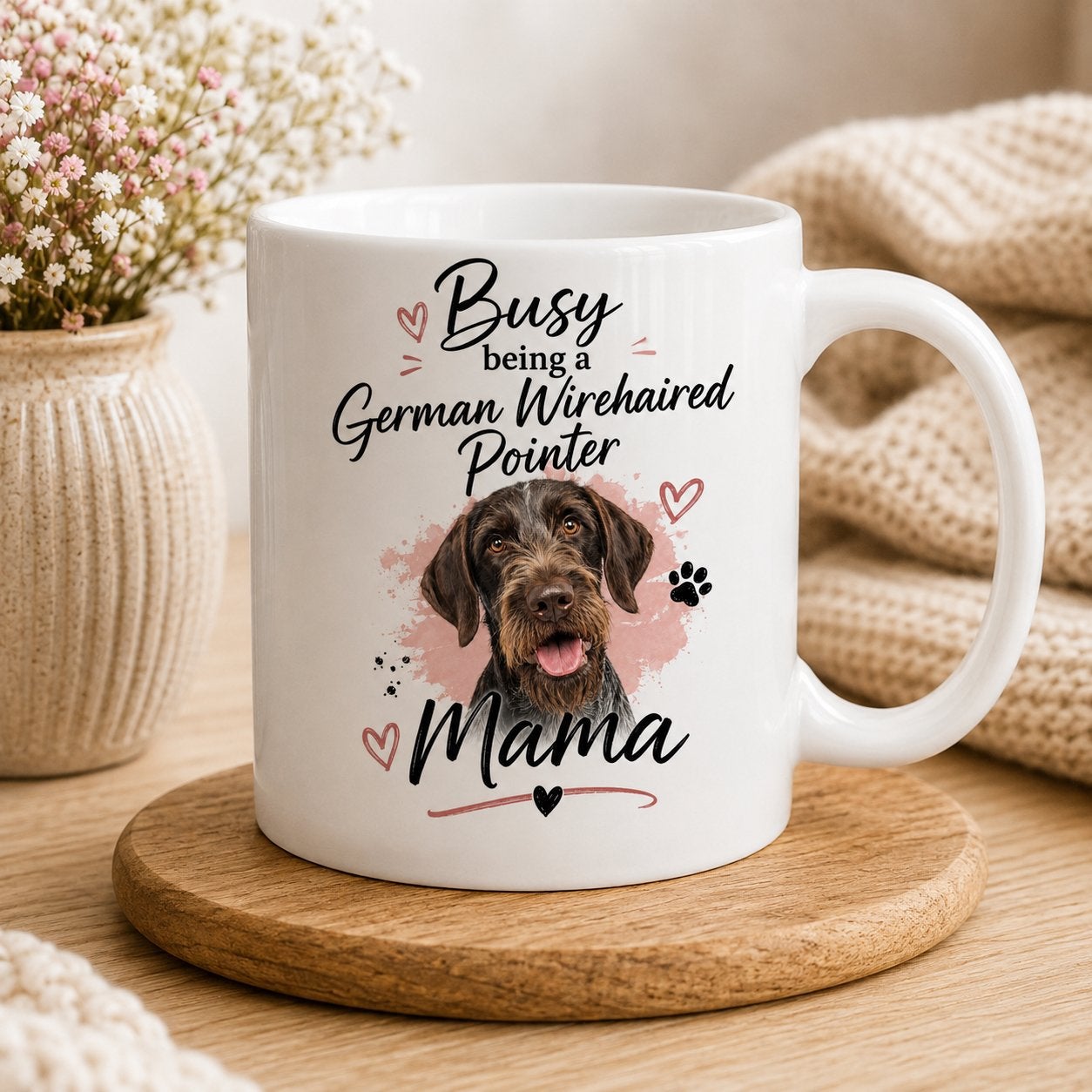 Busy being a German Wirehaired Pointer Mama - Mok, Verzenden, Nieuw