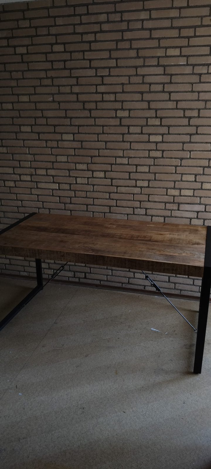Industriele tafel 160 x 80, Antiek en Kunst, Antiek | Meubels | Tafels, Ophalen