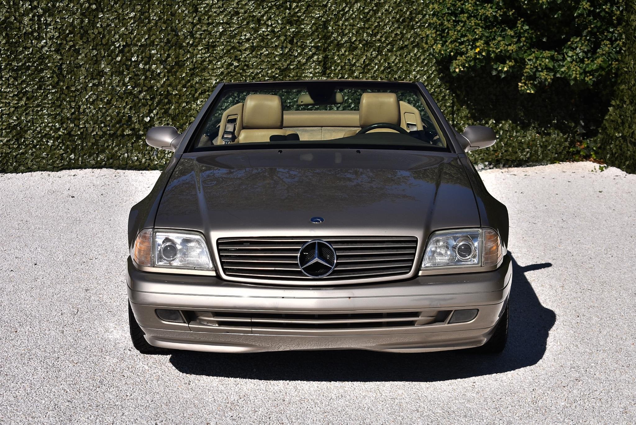 SL500 5.0L V8, Auto's, Automaat, Stof, Gebruikt, Cabriolet