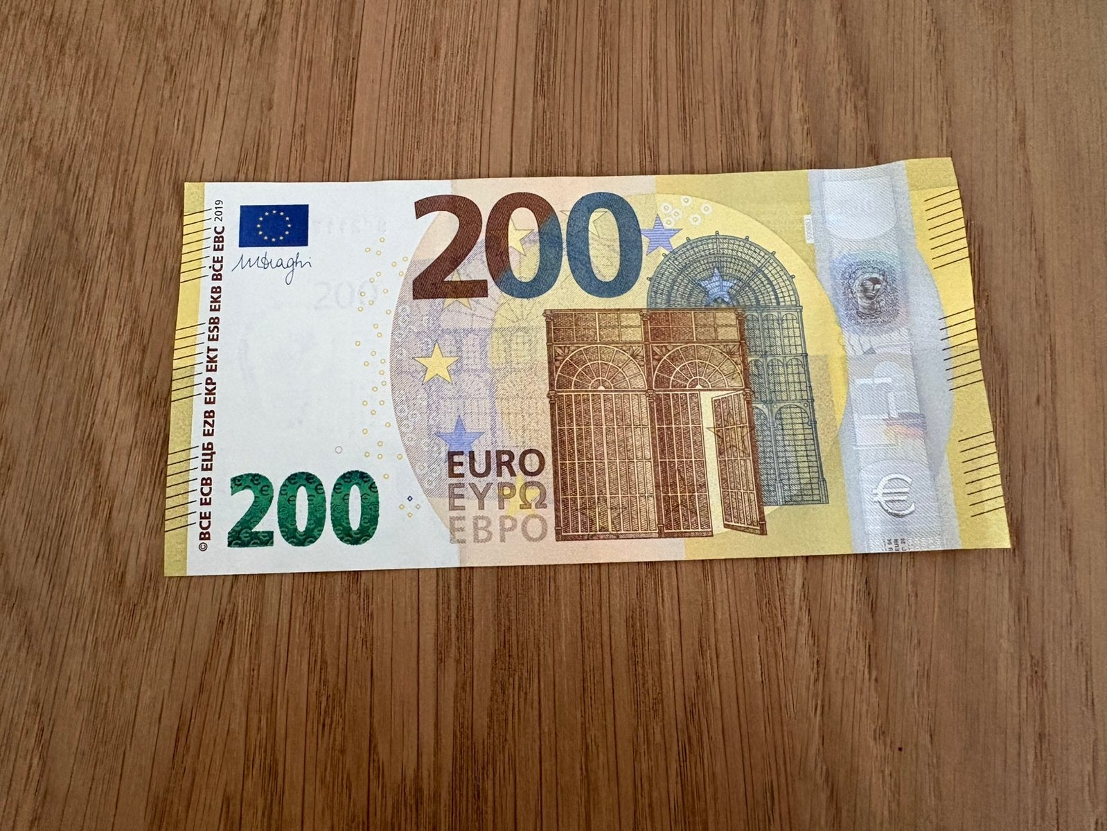 Nieuw type €200 euro biljet UNC SC2117952372, Ophalen of Verzenden, 200 euro, Los biljet