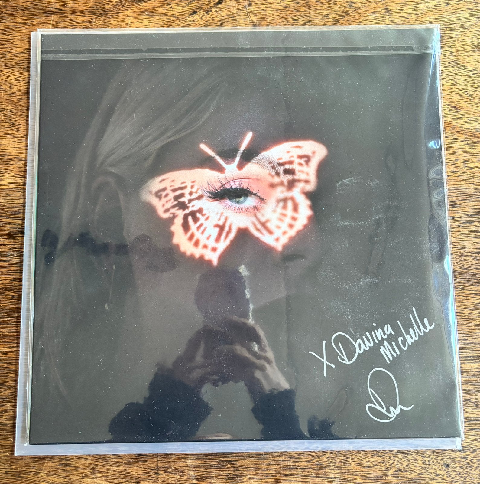 Lp Davina Michelle My own world gesigneerd, Ophalen of Verzenden, Zo goed als nieuw, Gesigneerd