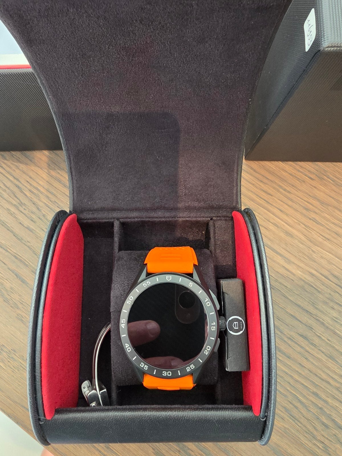 TAG Heuer Connected e3 Smartwatch met extra bandjes, Gebruikt, Ophalen of Verzenden, TAG Heuer, Waterdicht
