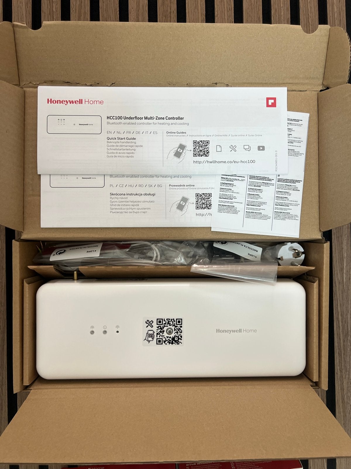 Honeywell Home Evohome Smart Thermostaat Systeem, Ophalen of Verzenden, Nieuw