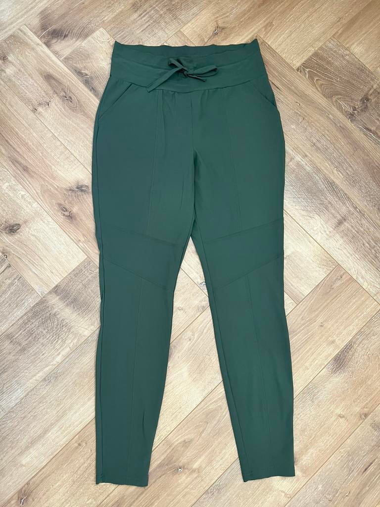 Studio anneloes new franka broek M army green travelstof, Ophalen of Verzenden, Zo goed als nieuw, Groen