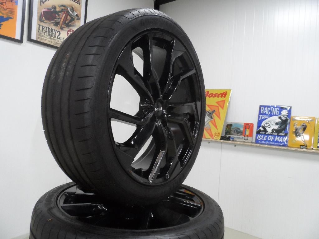 21 inch Kia EV6 en Sorento zomer GMP velgen set goede staat, Goodyear, Banden en Velgen, Personenwagen, Zomerbanden